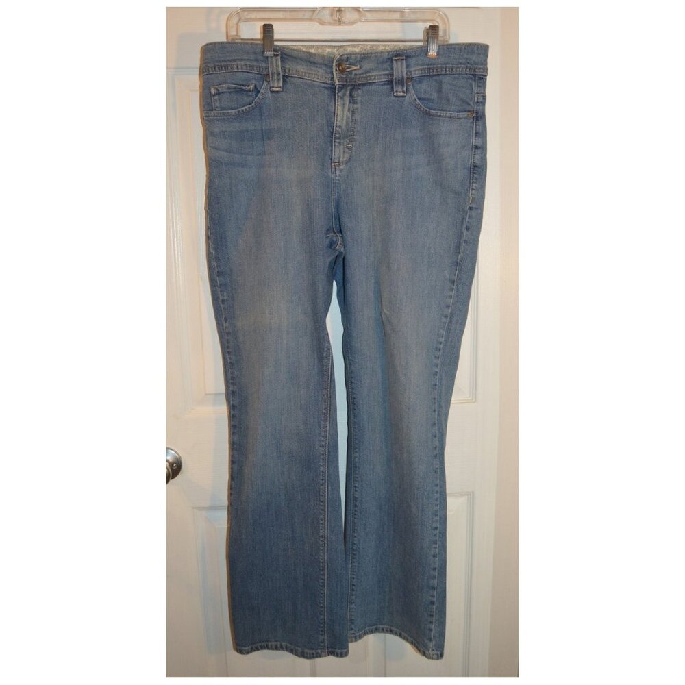 Lee "Just Below The Waist" Natural Fit Women's Blue Jeans Pants Sz 16M 36" x 31"